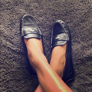 Liz Claiborne - Penny Loafers Blck Sz 9.